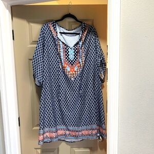 Cute boho dress!! Casual, At Knee